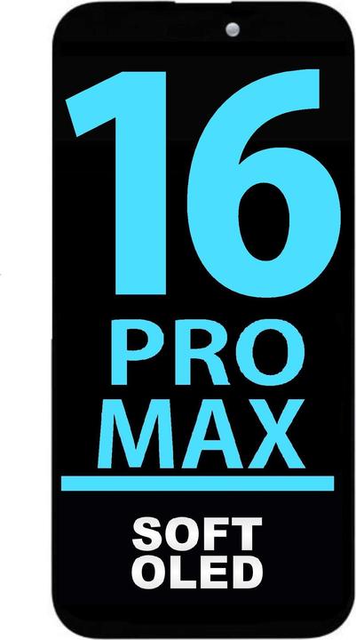 Produktbild Ferryxpress iPhone 16 Pro Max SOFT OLED Assembly Display Bildschirm (Display, Apple iPhone 16 Pro Max)