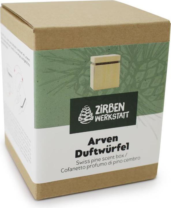 Zirben Werkstatt Arven Duftwürfel Set inkl. Arvenöl