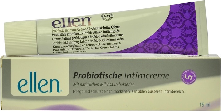 Image du produit Ellen Probiotische Intimcreme (15 ml, Crème intime)