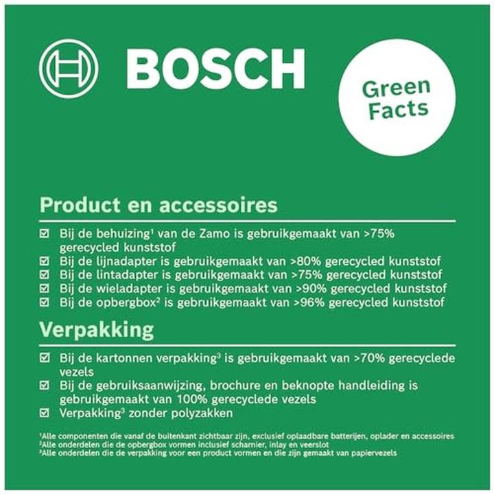 Actual product image Bosch Home & Garden Zamo IV Set UNI (25 m, 635 nm)