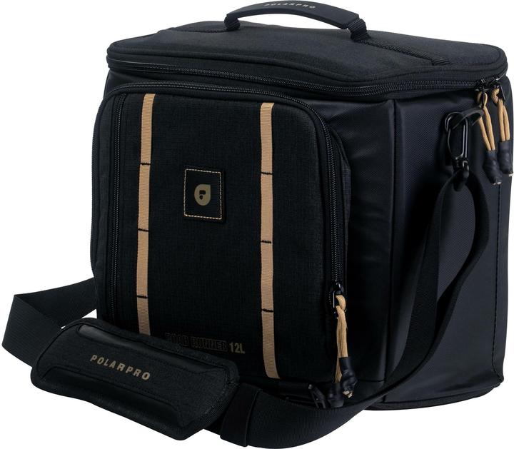 PolarPro Kamera-Tasche RoadRunner 12 l Schwarz (Kamera Schultertasche, 12 l)