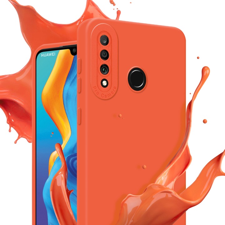 Actual product image Cadorabo Case for Huawei P30 LITE in TPU Fluid LM162 Style (Huawei P30 Lite)