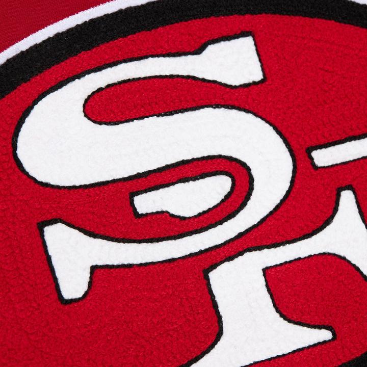 Immagine prodotto Mitchell & Ness Fleece Hoody STITCH San Francisco 49ers - S (S)