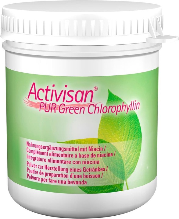 Actual product image Activisan Pure Green Chlorophyllin Powder (1 Piece, Powder, 90 g)