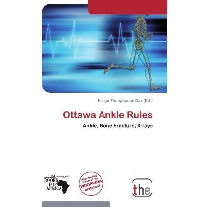 Ottawa Ankle Rules, Fachbücher von Indigo Theophanes Dax