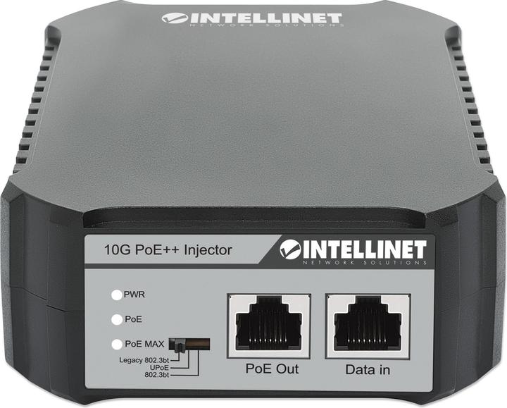 Actual product image Intellinet 10G PoE++ Injector (802.3bt (PoE++), 95 W)