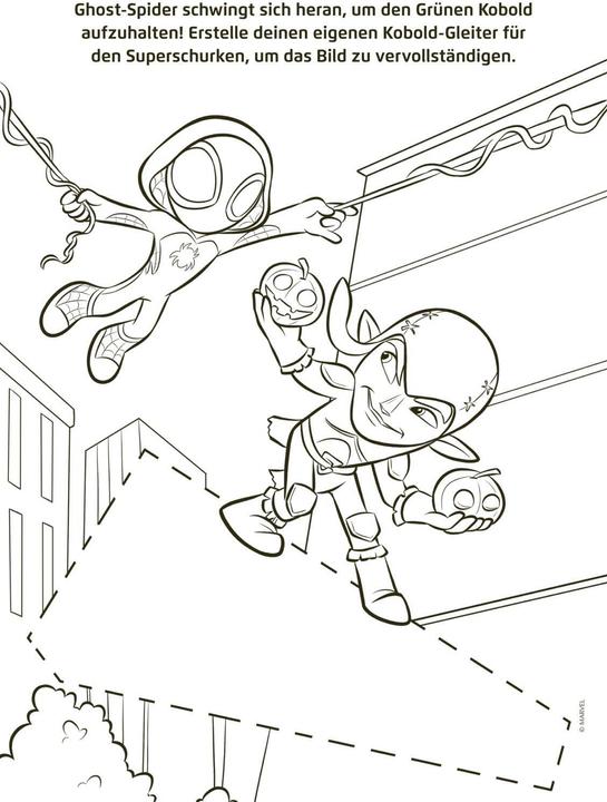 Produktbild MARVEL Spidey und seine Superfreunde: Superstarker Malspass