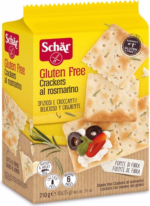 Produktbild Schär Crackers al rosmarino (210 g)