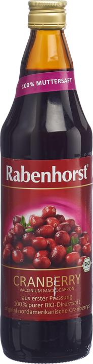 Rabenhorst Cranberry Muttersaft Bio (1 x 75 cl)