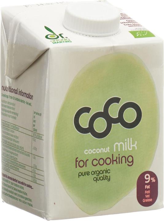 Dr. Antonio Martins Coco Milk for cooking organic (1 x 50 cl)