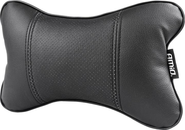 Immagine prodotto Amio Car Headrest Sleeping Pillow Soft Neck Support Adjustable PVC Leather (Cuscino per testa e collo)