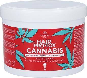 Kallos Kjmn Pro-tox Maschera per capelli alla cannabis 500ml (500 ml)