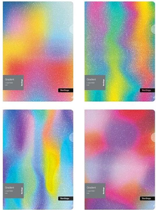Immagine prodotto Berlingo Copertina A4 PP gradiente MIX (4 pz.) (A4, 4x)