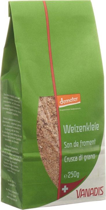 Produktbild Vanadis Weizenkleie Demeter (250 g)