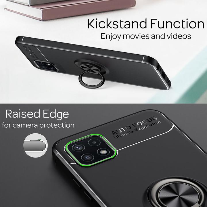 Immagine prodotto Nalia Custodia per cellulare in silicone ad anello (Samsung Galaxy A22 5G)