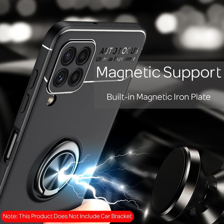 Immagine prodotto Nalia Custodia per cellulare in silicone ad anello (Samsung Galaxy A22)