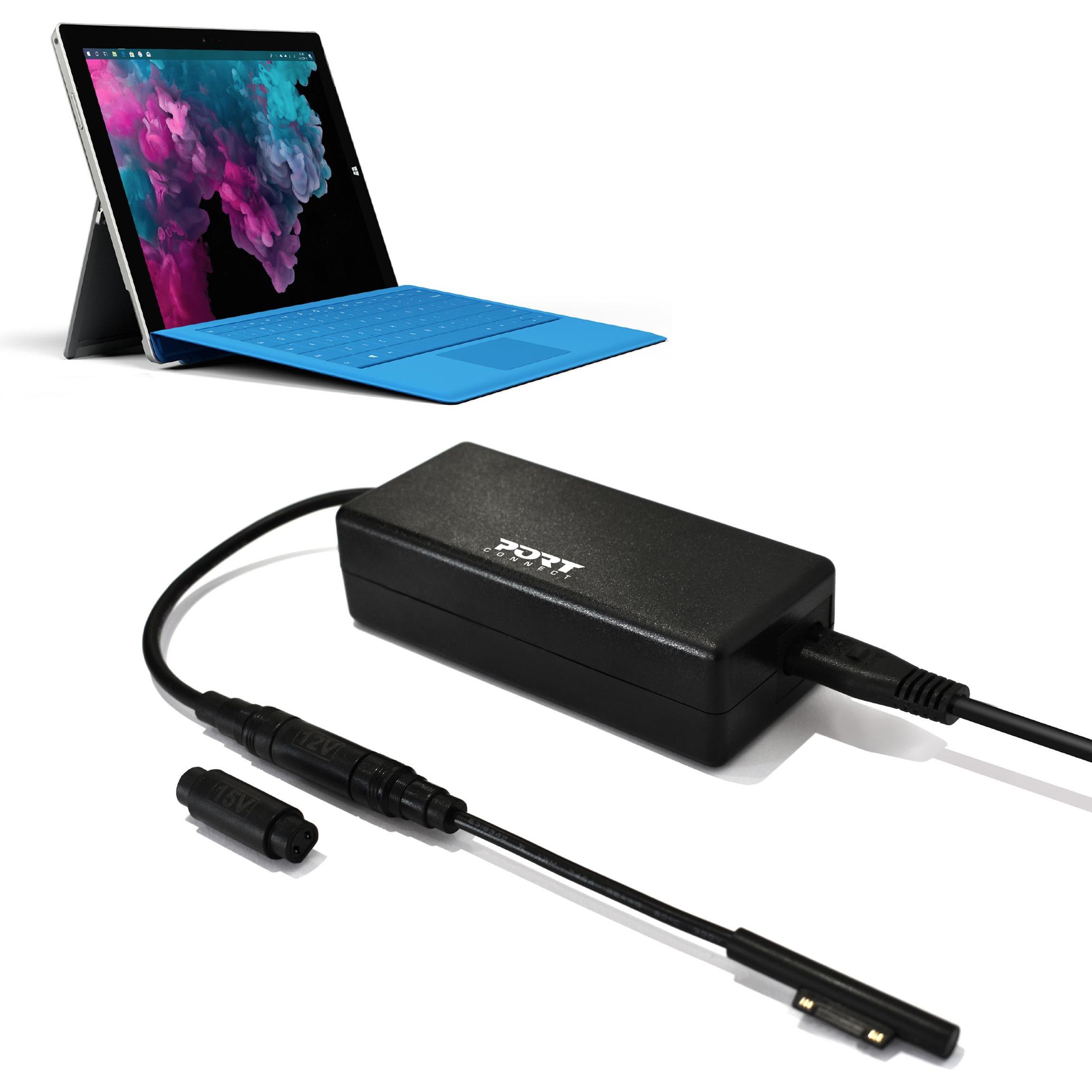 Port Designs 900102 (60 W), Notebook Netzteil, Schwarz