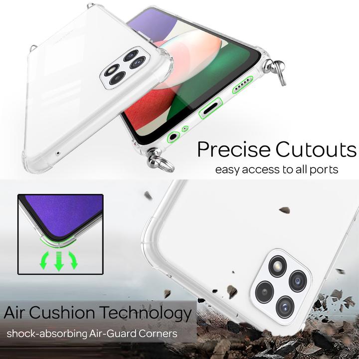 Actual product image Nalia Mobile phone case with chain