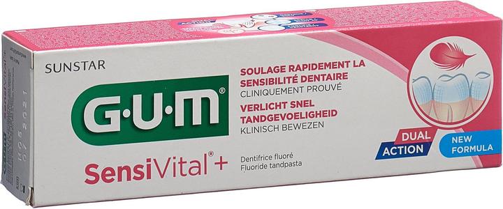 Actual product image GUM Sensivital + Toothpaste (75 ml)