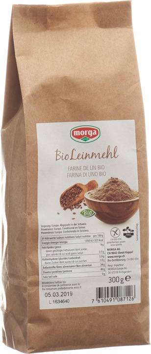 Image du produit Morga Farine de lin (300 g)