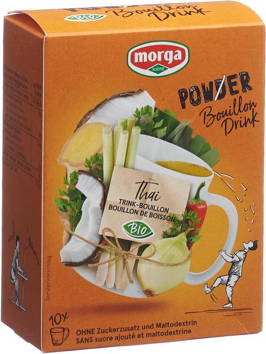 Morga Bouillon en poudre PowerDrink Thai Bio
