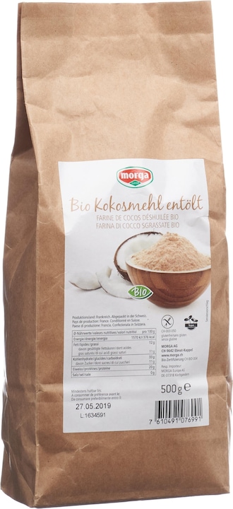Image du produit Morga Farine de noix de coco (500 g)