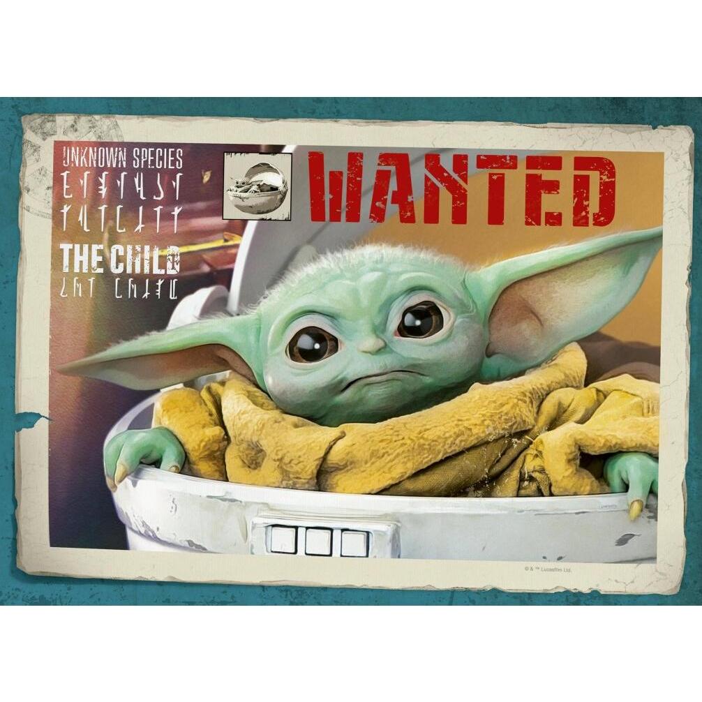 Ravensburger 4 Puzzles of 100 Pieces - The Mandalorian (100 Teile)