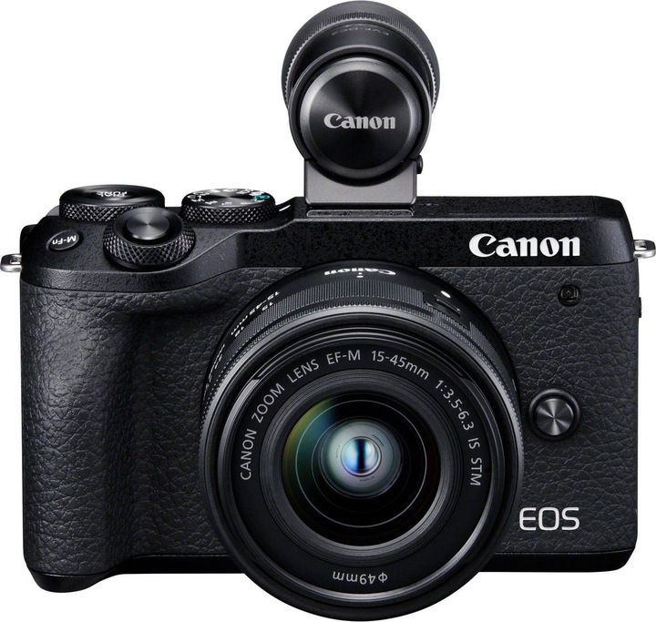 Produktbild Canon Eos M6 Ii (15 - 45 mm, 32.50 Mpx, APS-C / DX)