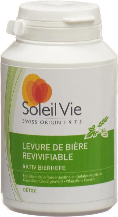 Actual product image Soleil Vie Active beer yeast capsule 400 mg (75 Piece, Capsules, 60 g)