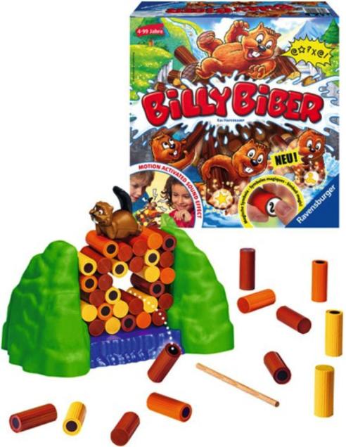 Actual product image Ravensburger Billy Beaver (Italian, French, German)