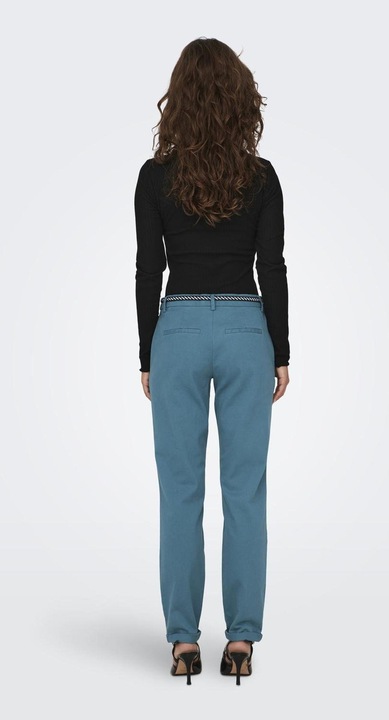 Actual product image Only Slim Fit Mid Waist Chino Trousers Chino Trousers (34)
