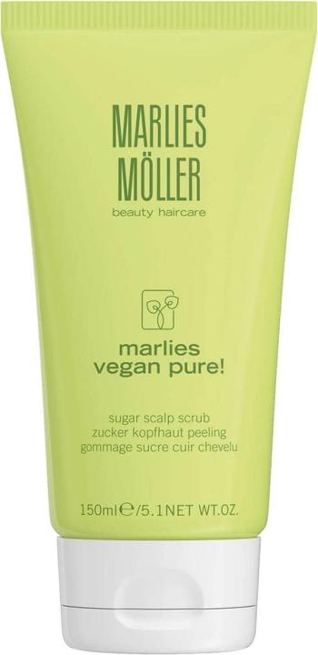 Actual product image Marlies Möller Vegan Pure - Sugar Scalp Scrub (150 ml, Liquid shampoo)