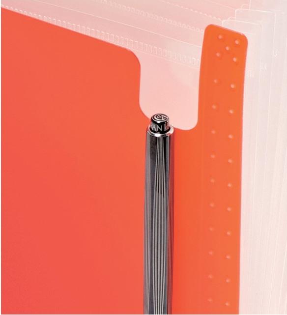 Produktbild Kolma Fächermappe Easy A4 medium 12 Tabs rainbow (A4, 1x)
