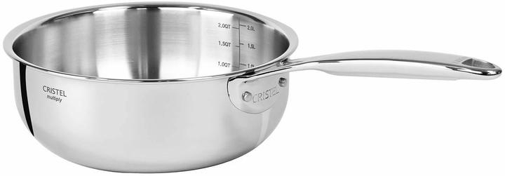 Immagine prodotto Cristel Casseruola Castel Pro, 20 cm (20 cm, Pentola, Acciaio inossidabile)