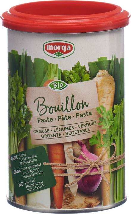 Produktbild Morga Gemüse Bouillon Paste go clean Bio