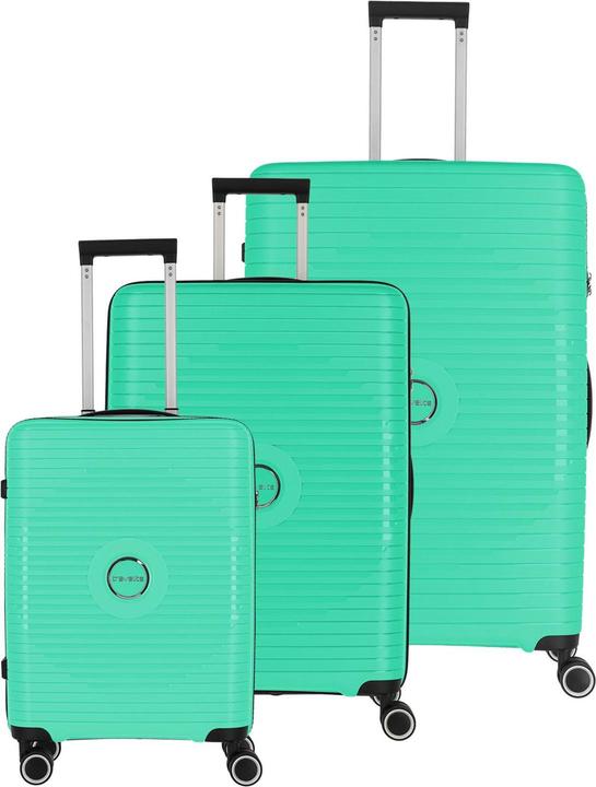 Image du produit Travelite Orbita Ensemble de valises à 4 roulettes 3 pièces avec soufflet extensible (208 l)