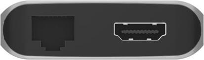 Actual product image Icy Box DockingStation with 8K, Gigabit LAN & 100W PD IB-DK4061-CPD (USB-C, 5 ports)