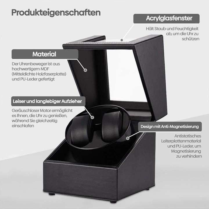 Immagine prodotto Cbx Avvolgitore per 2 orologi, Watchwinder (2 x)