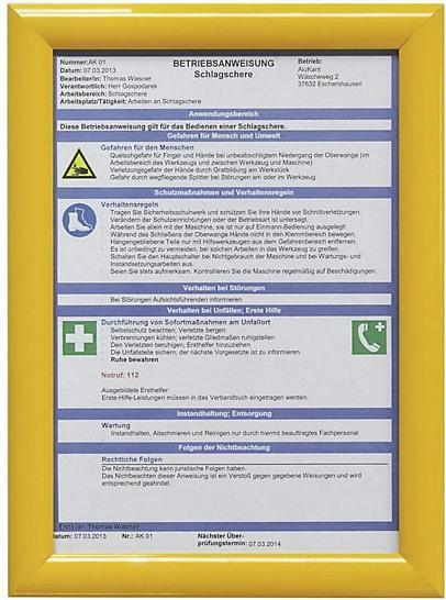 Produktbild kaiserkraft Klapprahmen