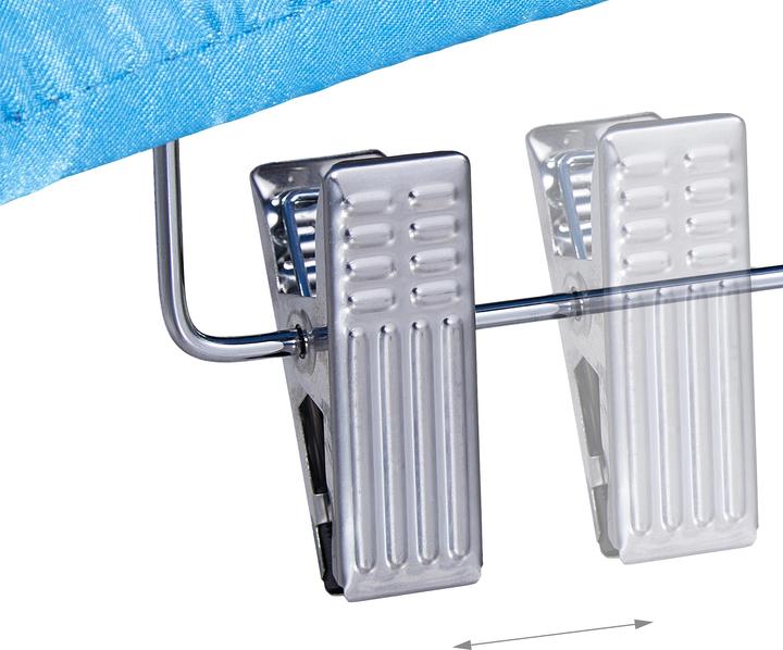 Productafbeelding Relaxdays Satijnen kleerhanger (5 x)