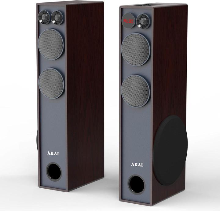 Actual product image Muse Portable speaker Akai SS061A-2086 120W speaker (Active, 1x 20 W)
