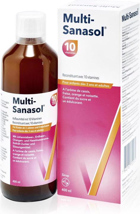 Actual product image Multi Sanasol Syrup (Concentrate, 400 ml)