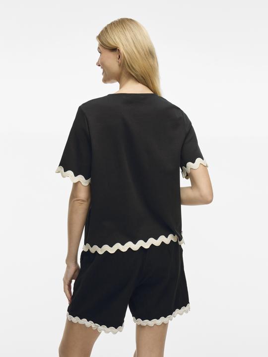 Produktbild Vila VICALISA Rundhals Oberteil mit kurzen Ärmeln (M)