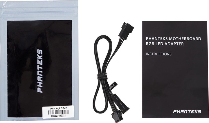 Immagine prodotto Phanteks Cavo adattatore LED RGB a 4 pin (RGB)