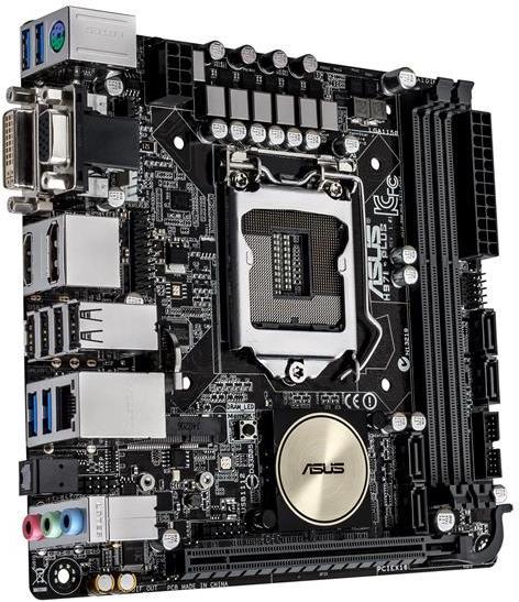 Produktbild ASUS H97i-Plus (LGA 1150, Intel H97, Mini-ITX)