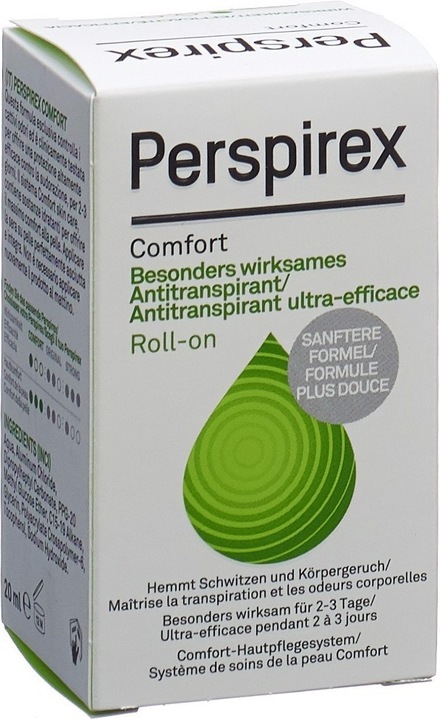 Actual product image Perspirex Comfort Antitranspirant Neue Formel (Roll-on, 20 ml)