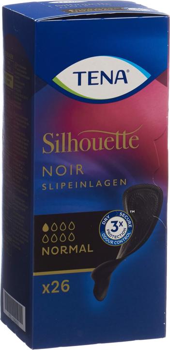 Image du produit Tena Silhouette Noir Liner (26 x, Normal)