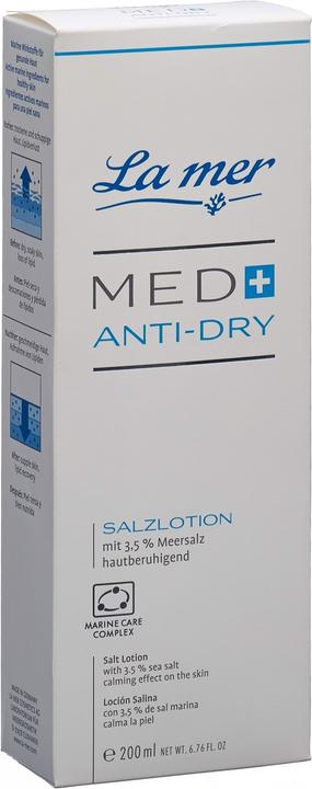 Actual product image La Mer Med+ Anti-Dry Salzlotion ohne Parfum (Body cream, 200 ml)