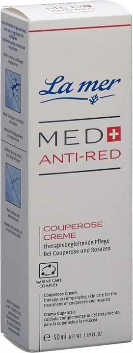 La Mer Med+ Anti-Red Couperose Creme ohne Parfum (50 ml, 24h Creme)