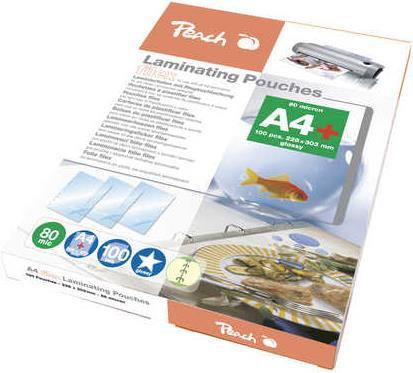 Actual product image Peach S-Pp580-21 (A4, 100 pcs., 80 µm)